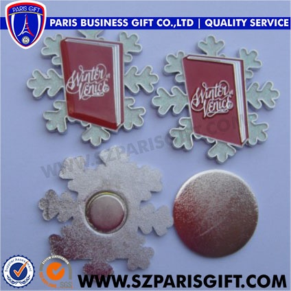 high quality santa pin badges with magnet