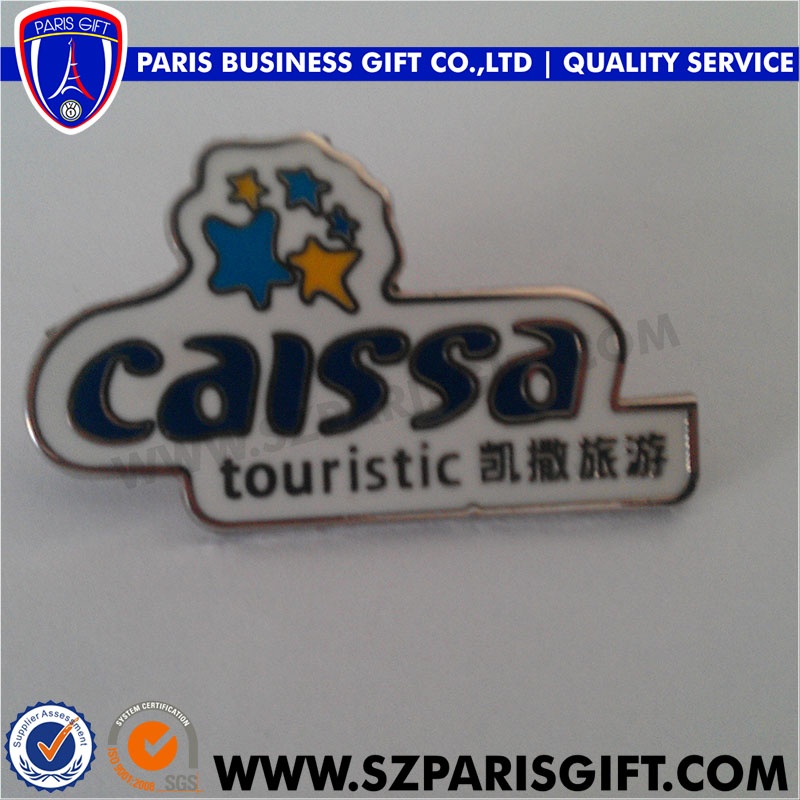 cassia touristic lapel pin badge