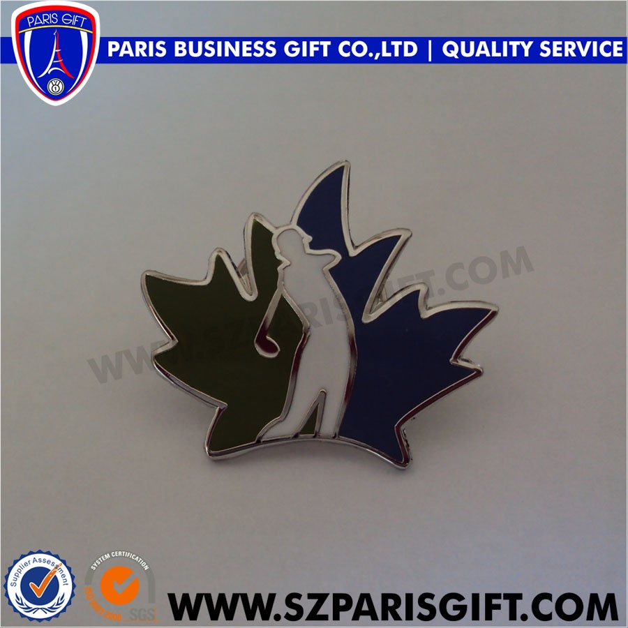 2015 cheap soft enamel series metal lapel pin or badge