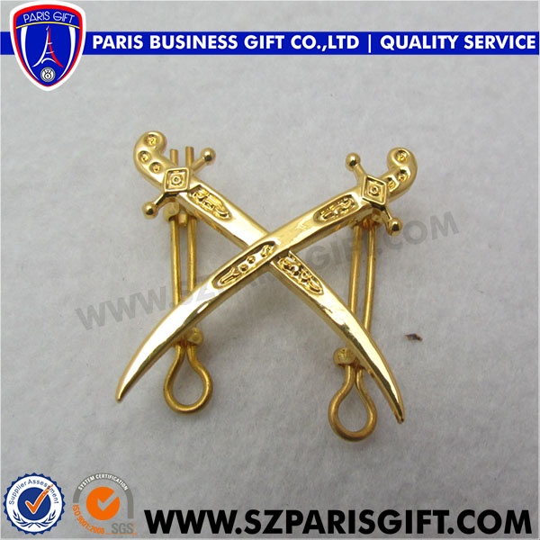 high quality masonic lapel pin with soft enamel