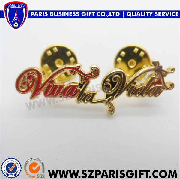 custom letter pin aircraft lapel pins in Metal Crafts