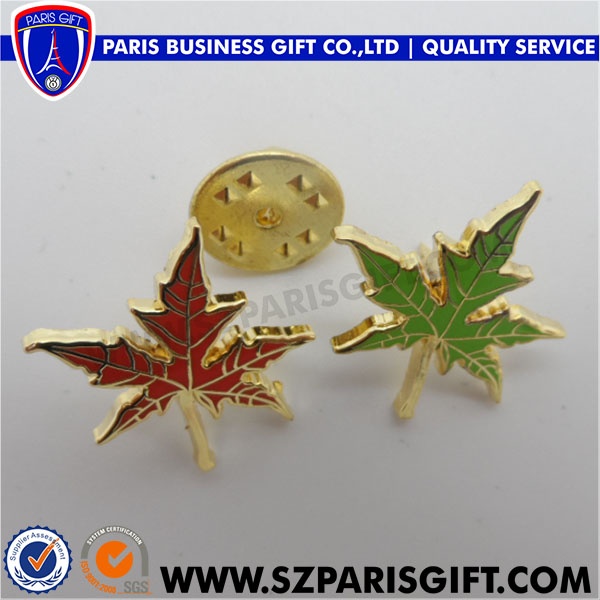 Maple wholesale cheap custom Lapel Pins No Minimum