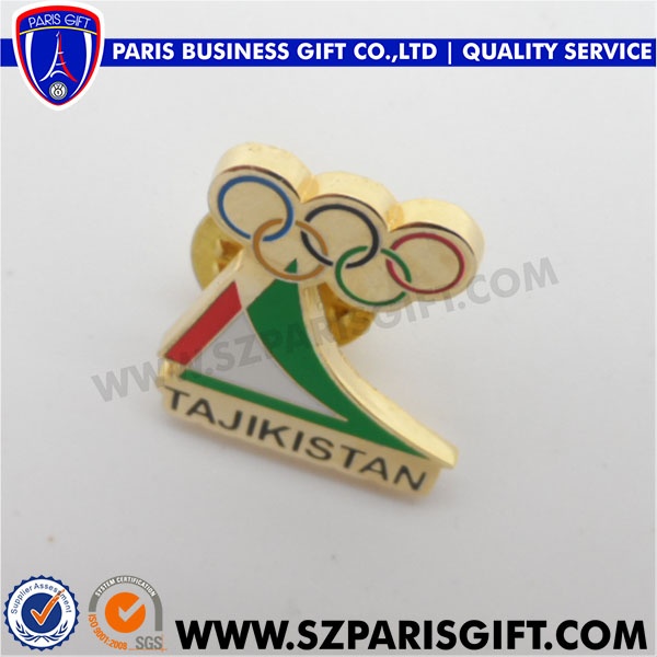 Custom TAJIKISTAN Olympic Lapel Pin