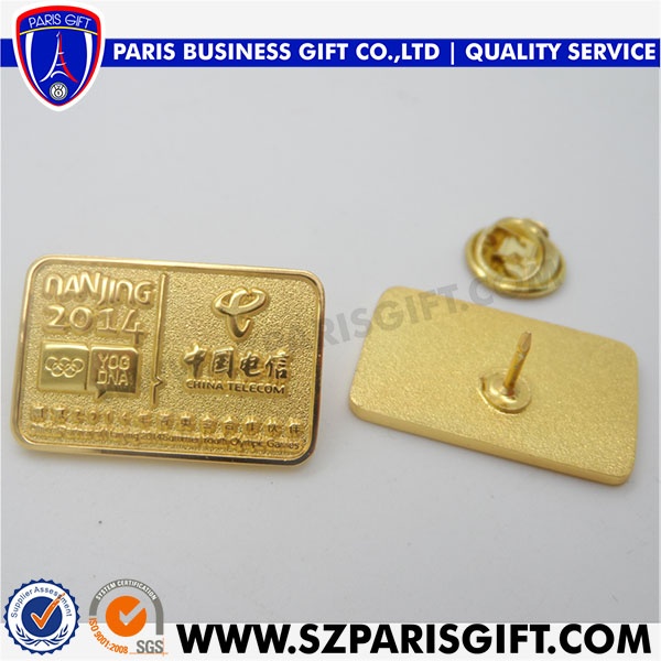 Nickel plating pin custom lapel pin with pantone color