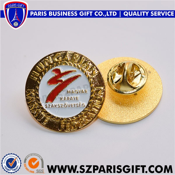 factory direct sale metal lapel pin badge