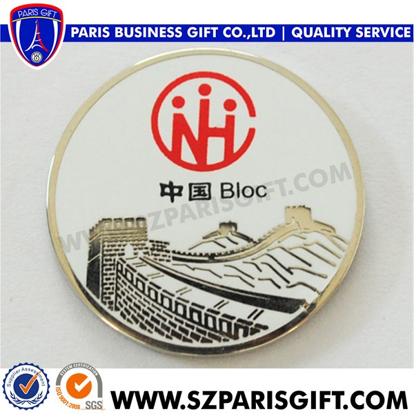 Print Coin With Epoxy Greatwall China