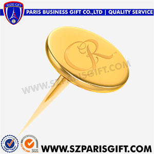 Gold Cufflink Gold Pin