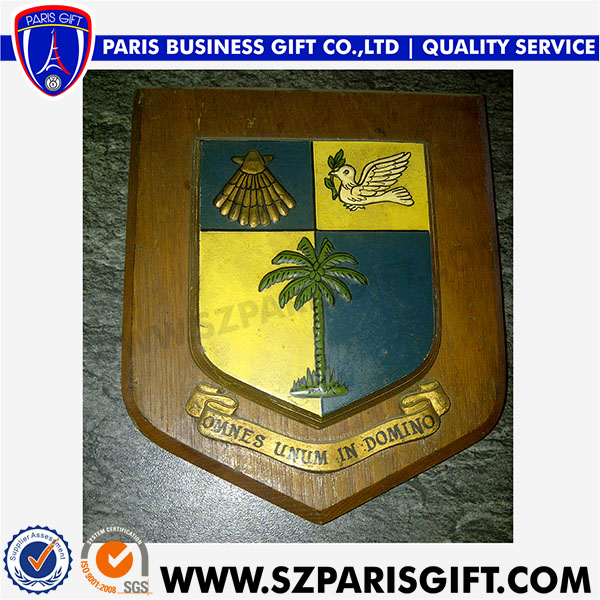 Antique Shield Decorations Wood Award Shield